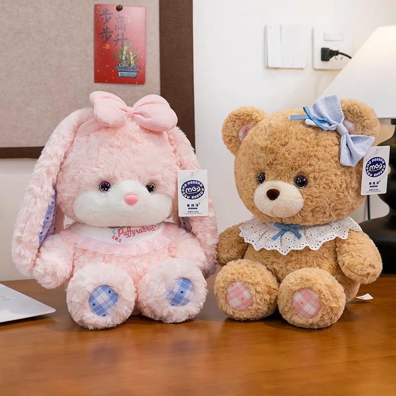 Baby Nursery Themes Boy - 20CMのテディベアぬいぐるみ、かわいい動物をテーマにしたパーティー、おもちゃ、子供部屋、ベッドルーム、ベッドの装飾、男の子と女の子の赤ちゃんへの素晴らしいギフト