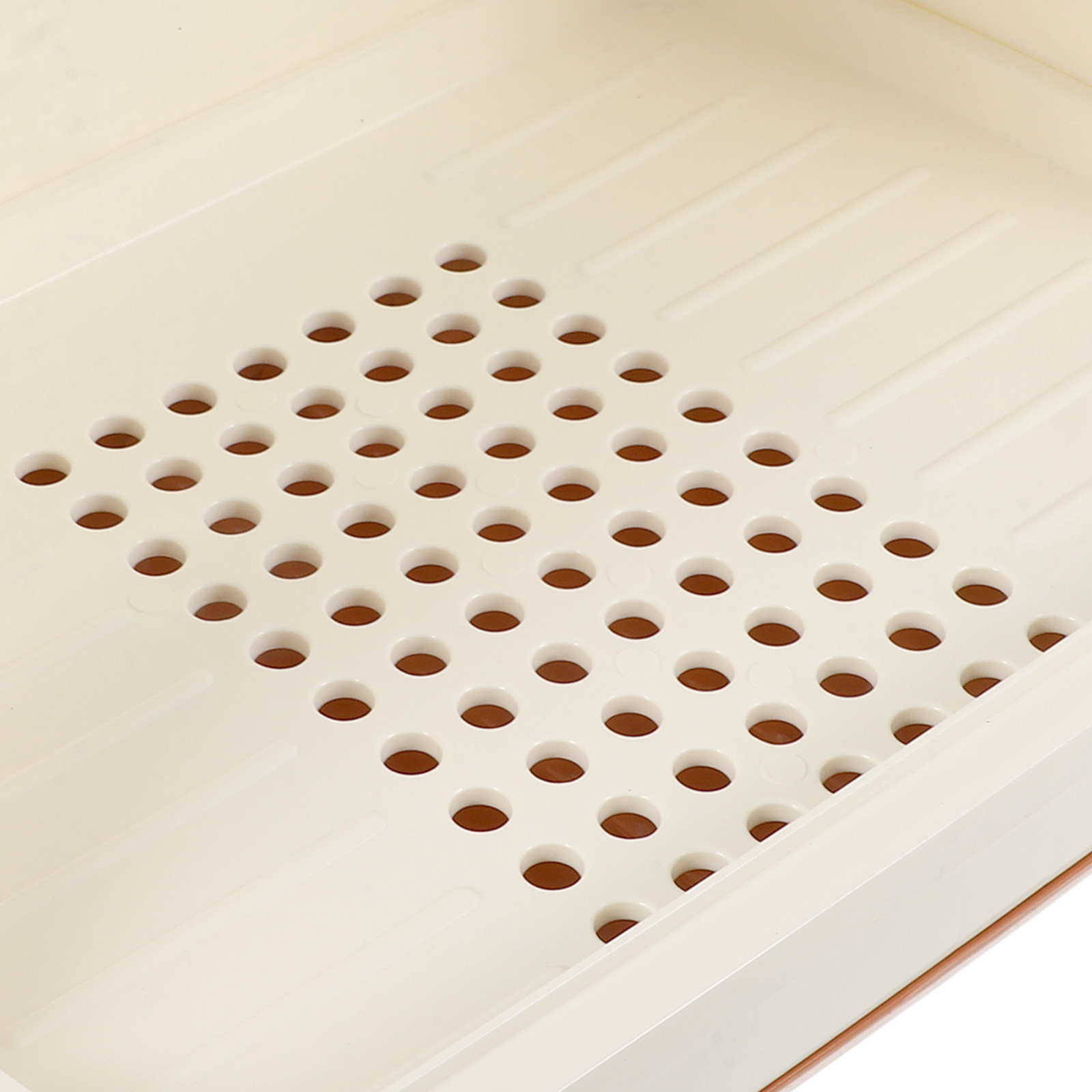 Baby Nursery Organizer - 水カップオーガナイザー哺乳瓶収納ボックス蓋付き授乳乾燥ケース保育園用ベビー用品容器乾燥ラック
