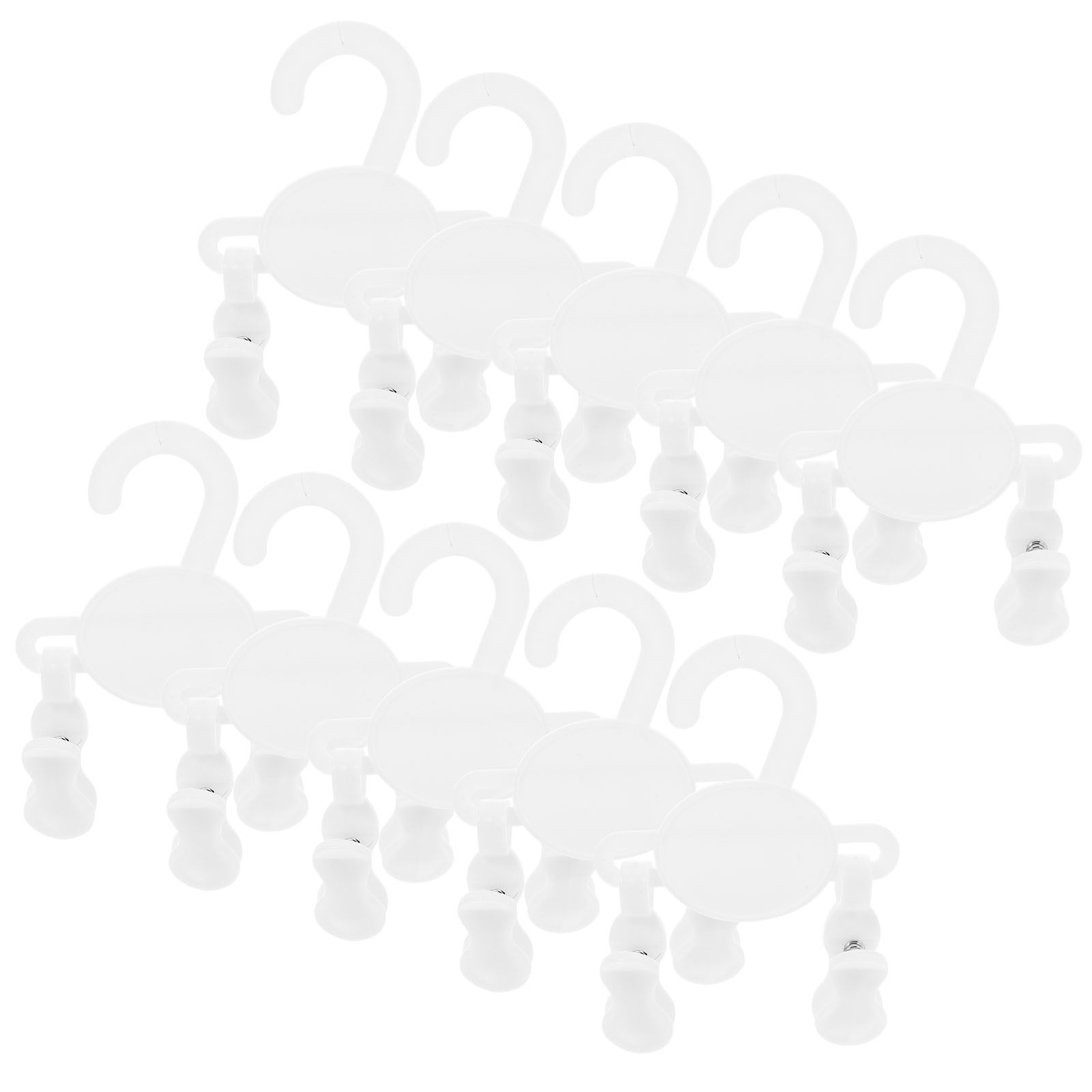 Baby Nursery Hooks - 10個入りベビーシューズフック コンパクトプラスチック製キッズソックスハンガークリップ 幼児用整理ツール 保育園や家庭での省スペース衣類乾燥用