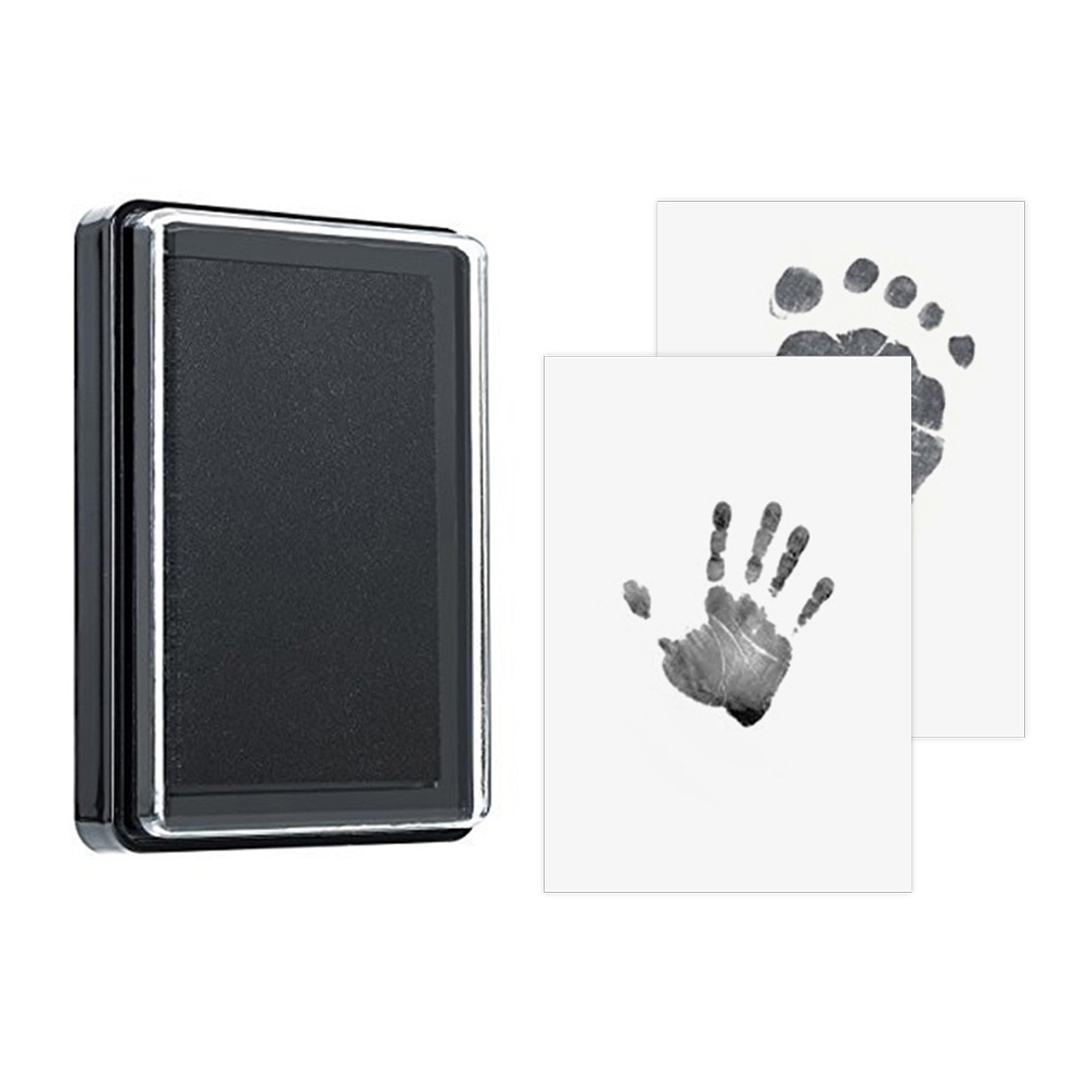 環境に優しいベビーケア非毒性手形フットプリントインプリントキ - Footprint Ink Kit のレビューと価格