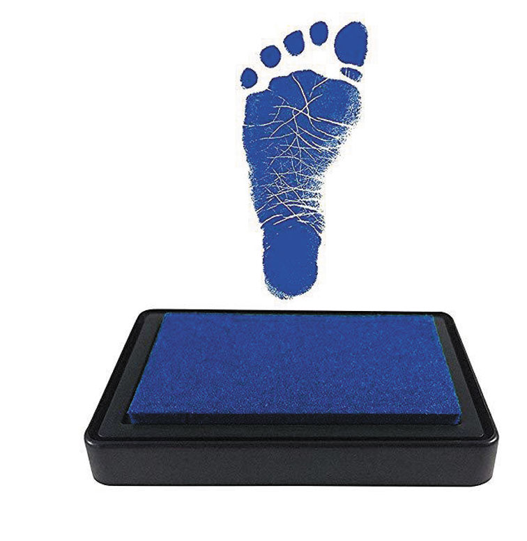 環境に優しいベビーケア非毒性手形フットプリントインプリントキ - Footprint Ink Kit のレビューと価格
