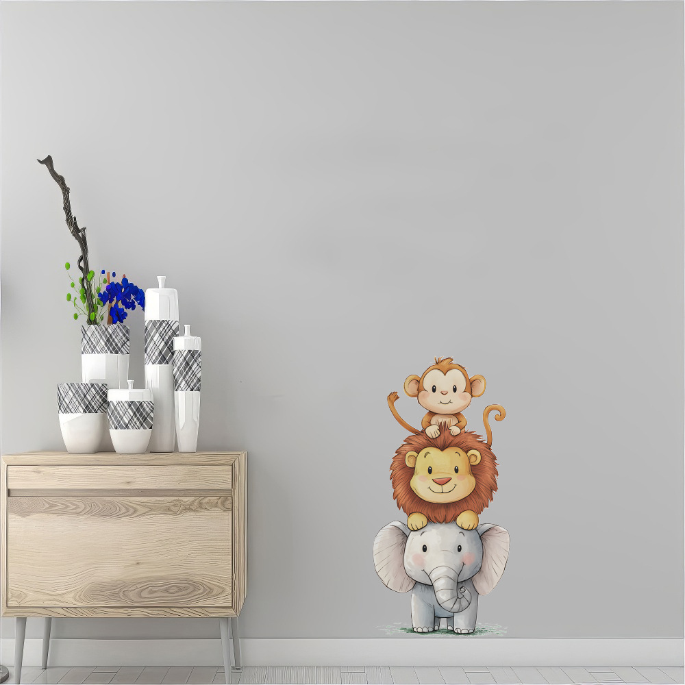 かわいい森の動物の壁ステッカー部屋用ベビールーム装飾保育園壁 - Baby Nursery Stickers のレビューと価格