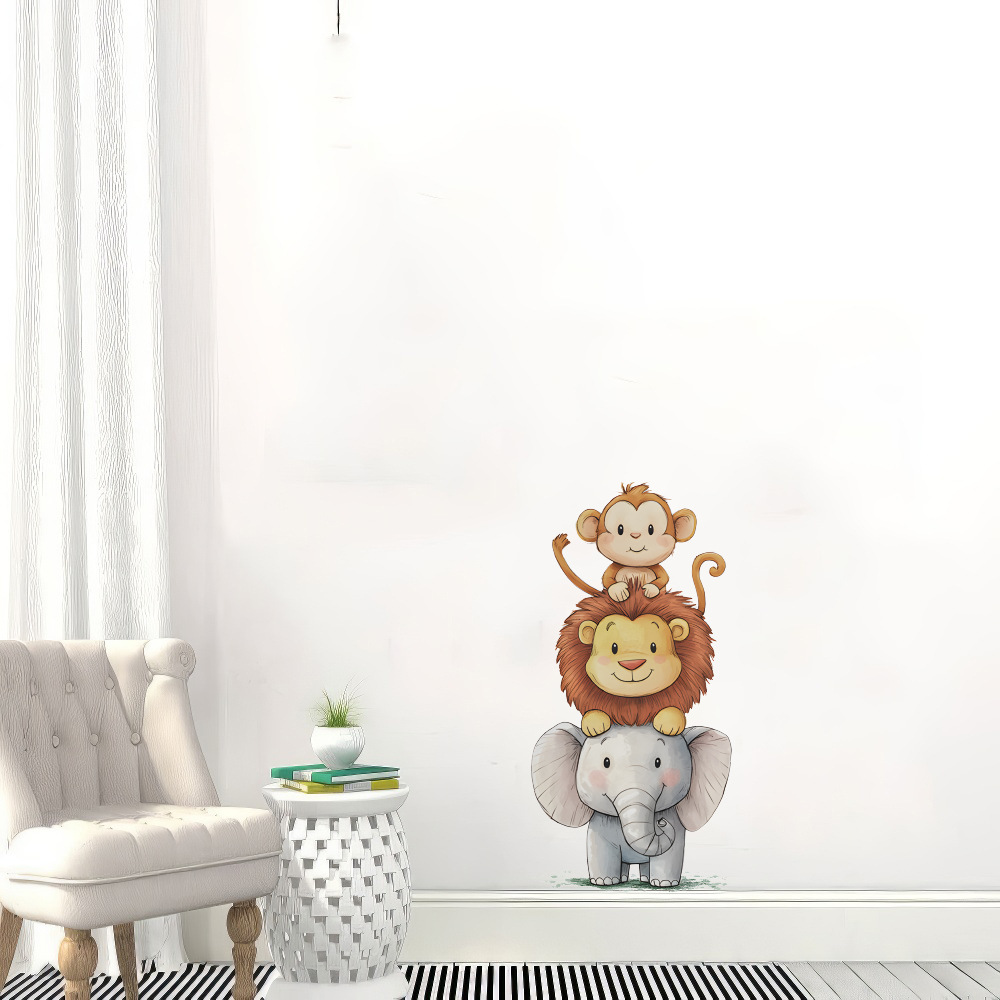 かわいい森の動物の壁ステッカー部屋用ベビールーム装飾保育園壁 - Baby Nursery Stickers のレビューと価格