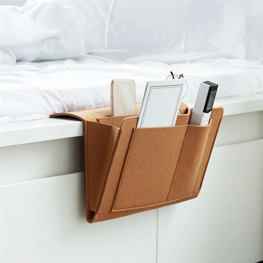 ベビーベッド吊り下げオーガナイザー フェルト製収納ポケット  - Baby Nursery Organizer のレビューと価格