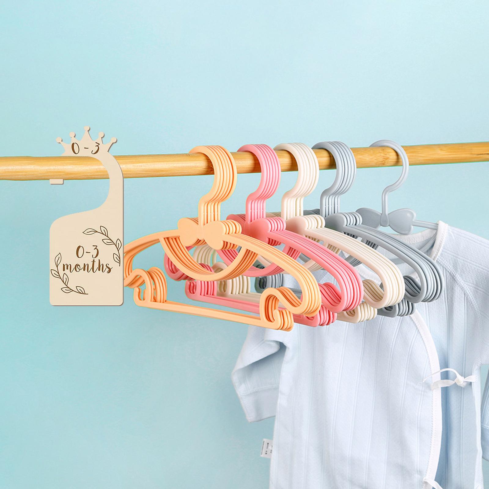 4x 7個入りベビー用クローゼットディバイダー サイズ別 幼 - Baby Nursery Closet のレビューと価格