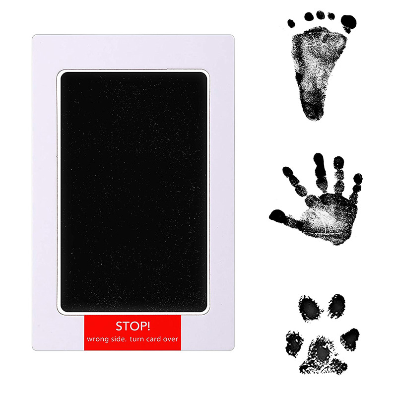 ペット（犬、猫）の足跡インクセット、赤ちゃんの手形、安全、無 - Footprint Ink Kit のレビューと価格