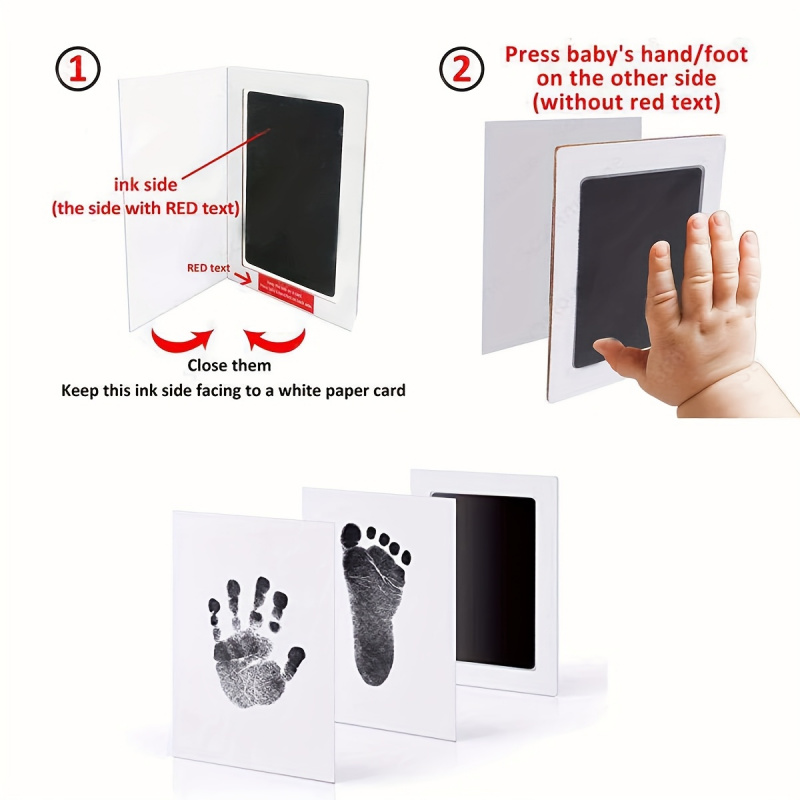 ペットの足跡記念キット - 犬と猫用のクリーンタッチインクパ - Footprint Ink Kit のレビューと価格
