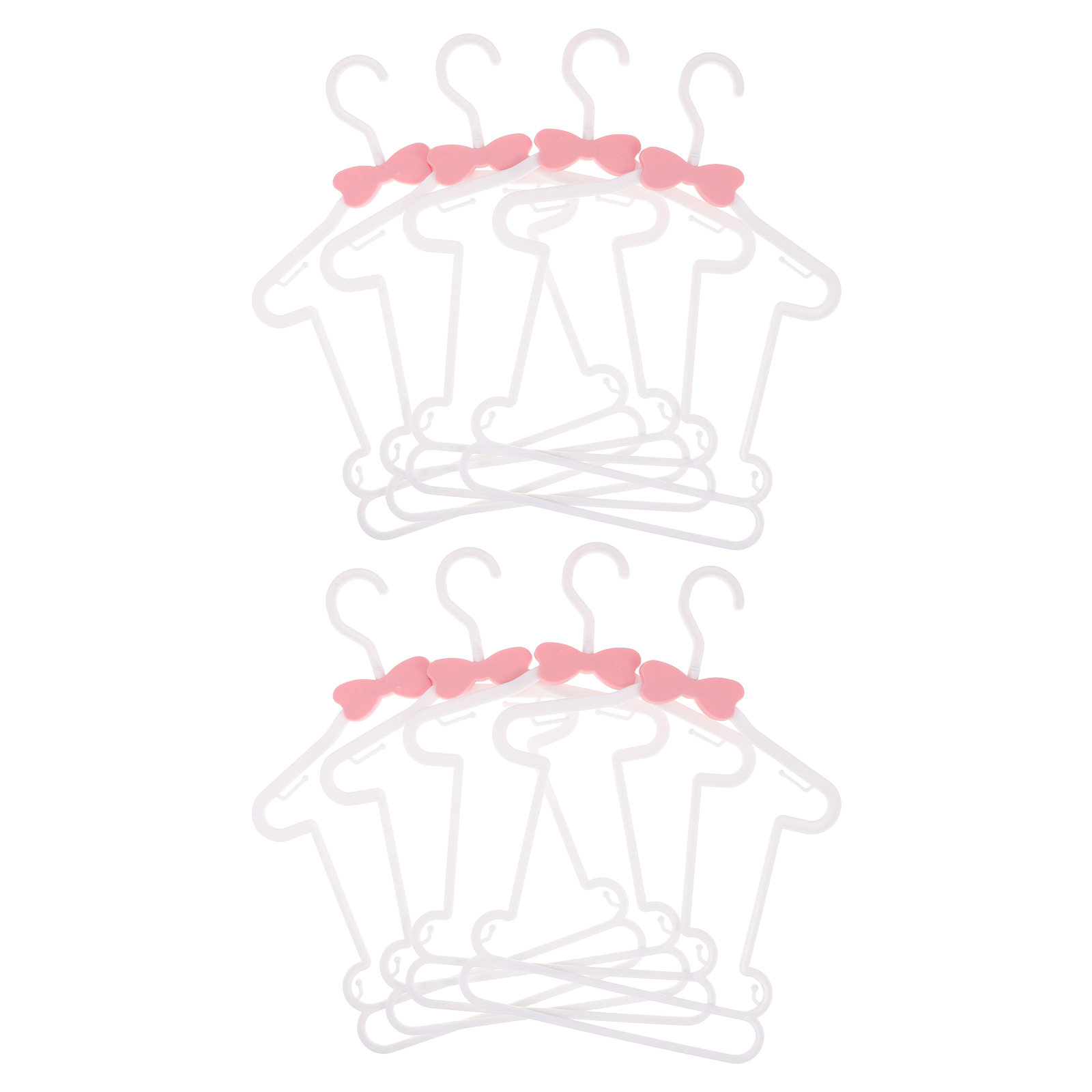 8個入り幼児用衣類ハンガー プラスチック製滑り止め ベビー服 - Baby Nursery Hooks のレビューと価格