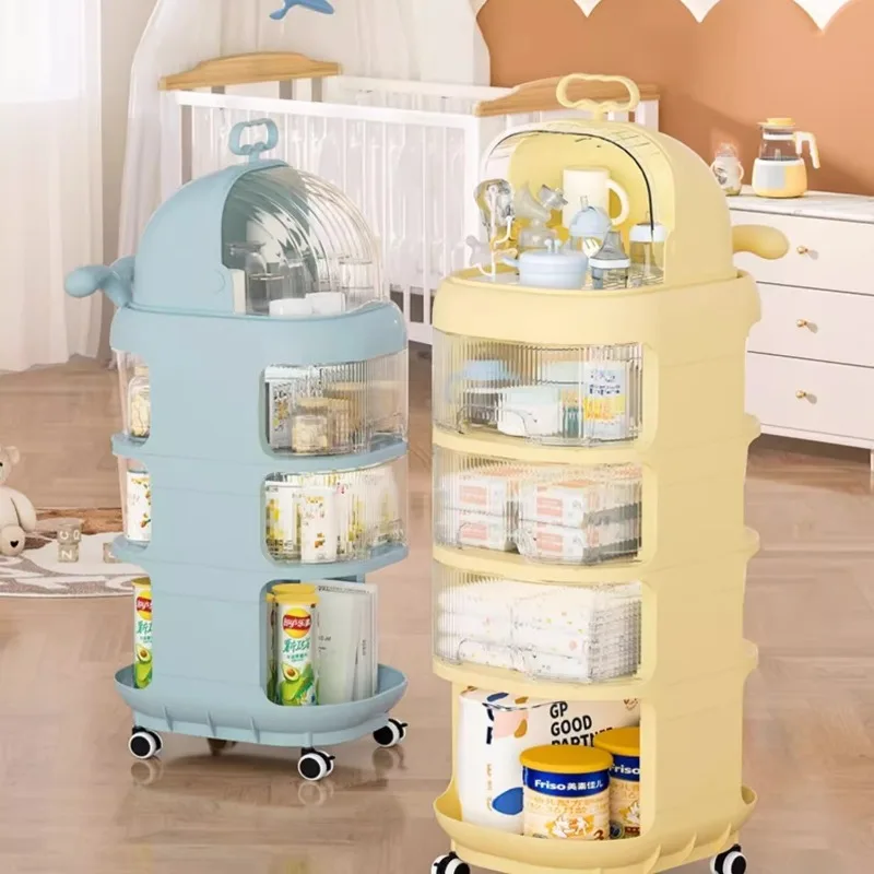 3段式ベビーオーガナイザーカート（ホイール付き）-おむつ、お - Baby Nursery Organizer のレビューと価格