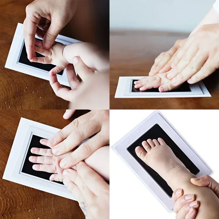 新生児用,赤ちゃん用,お土産,掃除,シャワーギフト用のお守り - Footprint Ink Kit のレビューと価格