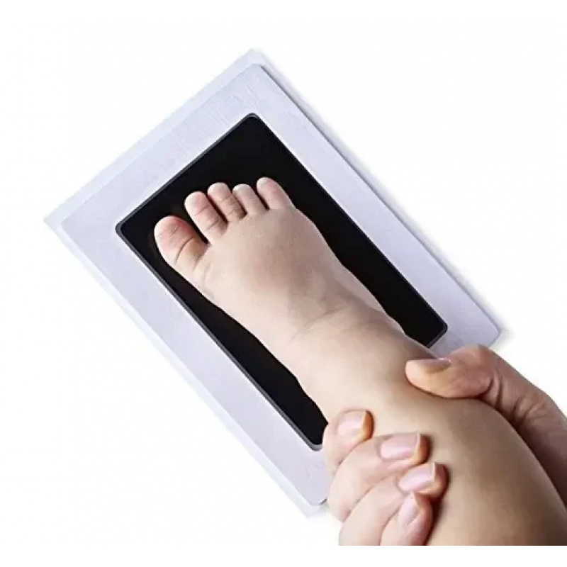 1/2 個安全な非毒性の赤ちゃんの足跡手形インクパッドキット - Footprint Ink Kit のレビューと価格