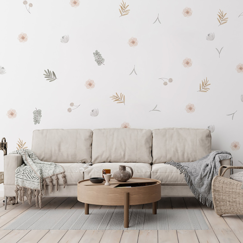 自由奔放に生きる葉植物 DIY ウォールステッカーアート壁画 - Baby Nursery Set Furniture のレビューと価格