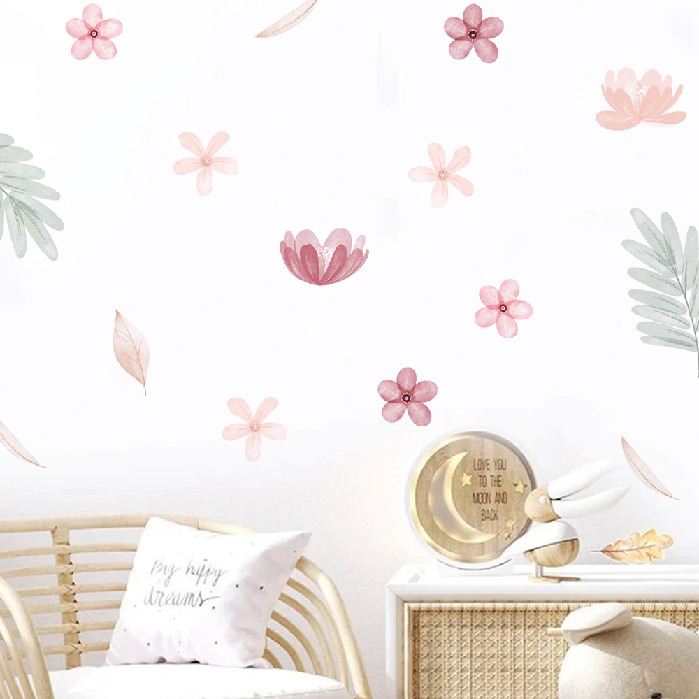 自由奔放に生きる葉植物 DIY ウォールステッカーアート壁画 - Baby Nursery Set Furniture のレビューと価格